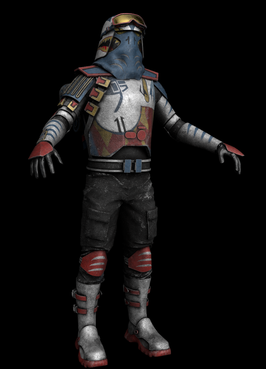 Shark armor — full body