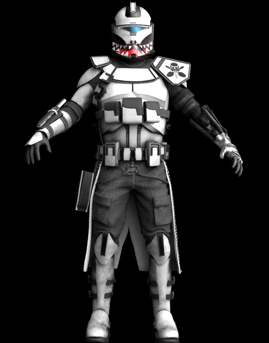 Stars armor — front view
